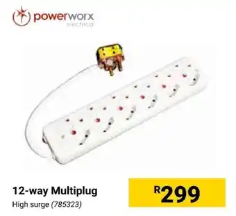 Builders Express Powerworx 12-way Multiplug offer