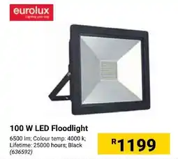 Builders Express Eurolux 100 W LED Floodlight offer