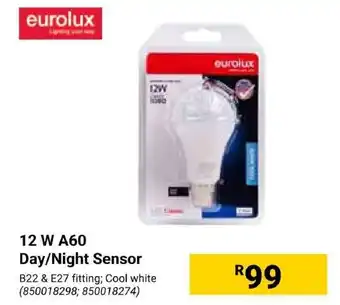 Builders Express Eurolux 12 W A60 Day/Night Sensor offer