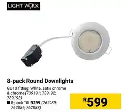 Builders Express LIGHT WORX Round Downlights offer