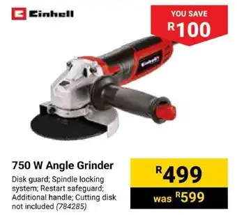 Builders Express Einhell 750 W Angle Grinder offer