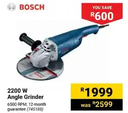 Builders Express BOSCH 2200 W Angle Grinder offer