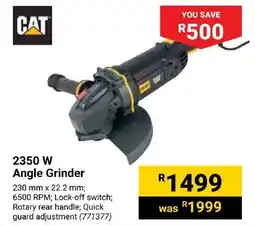 Builders Express CAT 2350 W Angle Grinder offer