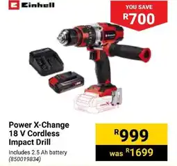 Builders Express Einhell Power X-Change 18 V Cordless Impact Drill offer