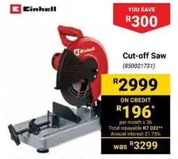 Builders Express Einhell Cut-off Saw offer