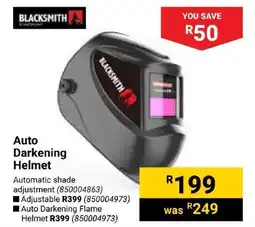 Builders Express BLACKSMITH Auto Darkening Helmet offer