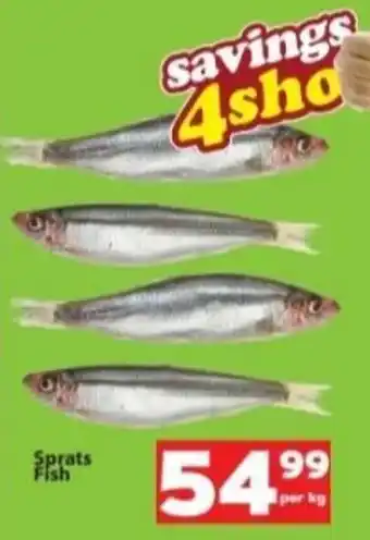 Check Save Sprats Fish offer