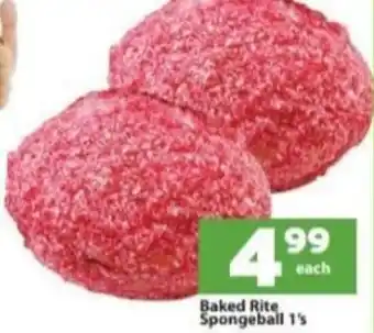 Check Save Baked Rite Spongeball offer