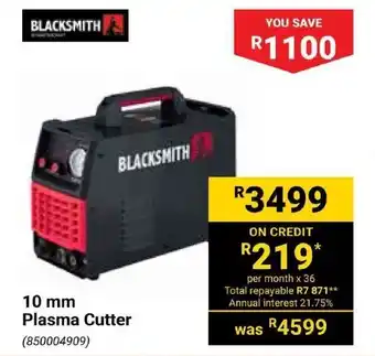 Builders Express BLACKSMITH Plasma Cutter offer