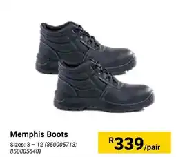 Builders Express Memphis Boots offer