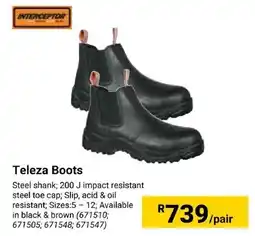 Builders Express Teleza Boots offer