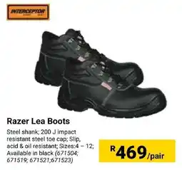 Builders Express Razer Lea Boots offer