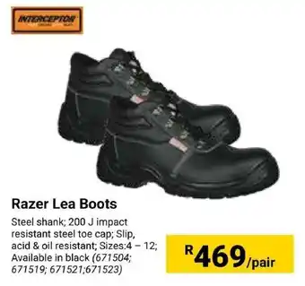 Builders Express Razer Lea Boots offer