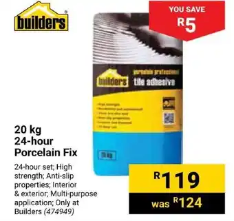 Builders Express 24-hour Porcelain Fix offer