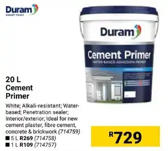 Builders Express Duram Cement Primer offer