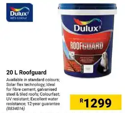 Builders Express Dulux Roofguard offer