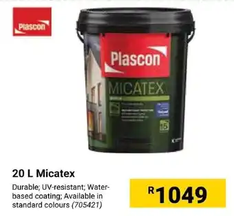 Builders Express Plascon Micatex offer