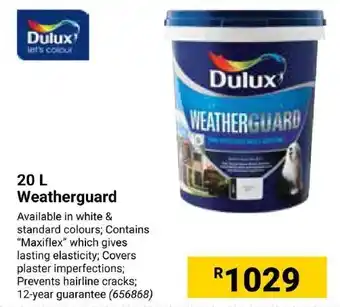 Builders Express Dulux Weatherguard offer