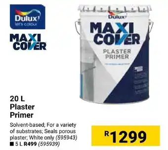 Builders Express Dulux Plaster Primer offer