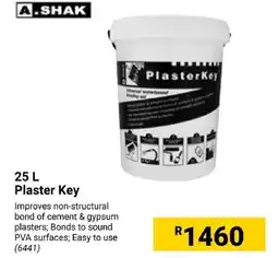 Builders Express A.SHAK Plaster Key offer