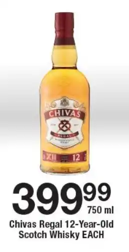 OK Liquor Chivas Regal 12-Year-Old Scotch Whisky offer