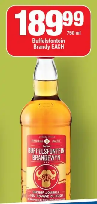 OK Liquor Buffelsfontein Brandy offer