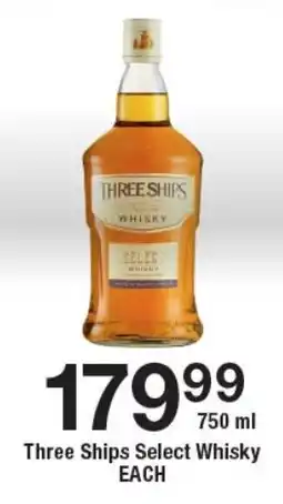 OK Liquor Three Ships Select Whisky offer