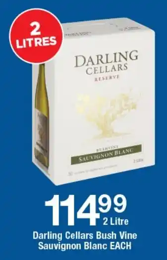 OK Liquor Darling Cellars Bush Vine Sauvignon Blanc offer