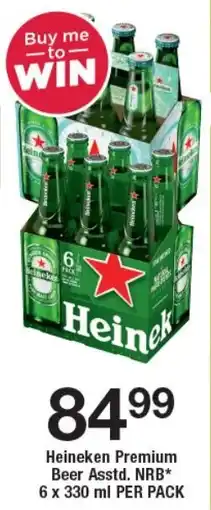 OK Liquor Heineken Premium Beer Asstd. NRB offer