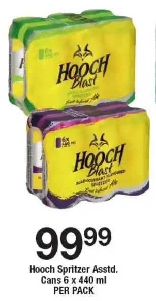 OK Liquor Hooch Spritzer Asstd. Cans offer