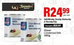 Take 'n Pay Clover Condensed Milk offer