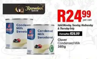 Take 'n Pay Clover Condensed Milk offer