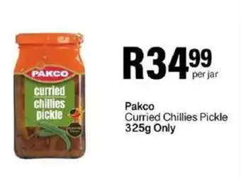 Take 'n Pay Pakco Curried Chillies Pickle offer