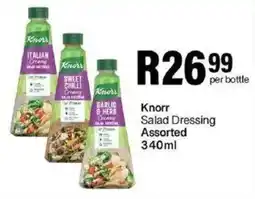 Take 'n Pay Knorr Salad Dressing Assorted offer