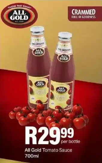 Take 'n Pay All Gold Tomato Sauce offer