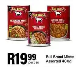 Take 'n Pay Bull Brand Mince Assorted offer