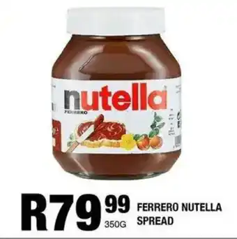 Take 'n Pay Ferrero nutella spread offer