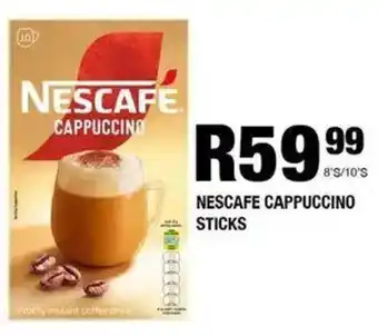 Take 'n Pay Nescafe cappuccino sticks offer