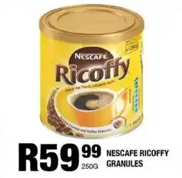 Take 'n Pay Nescafe ricoffy granules offer