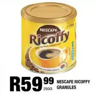 Take 'n Pay Nescafe ricoffy granules offer