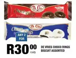 Take 'n Pay De vries choco rings biscuit assorted offer