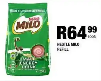 Take 'n Pay Nestle milo refill offer