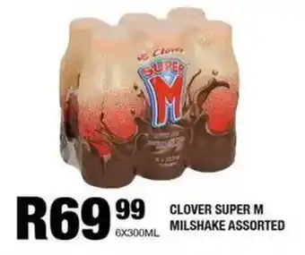 Take 'n Pay Clover super m milshake assorted offer