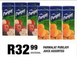 Take 'n Pay Parmalat purejoy juice assorted offer