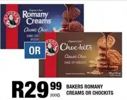 Take 'n Pay Bakers romany creams or chockits offer