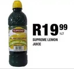 Take 'n Pay Supreme lemon juice offer