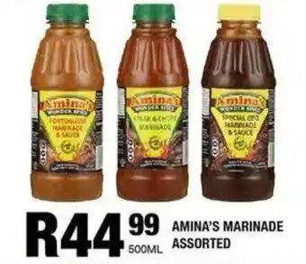 Take 'n Pay Amina's marinade assorted offer