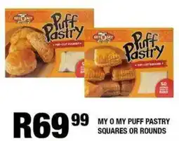 Take 'n Pay My o my puff pastry squares or rounds offer