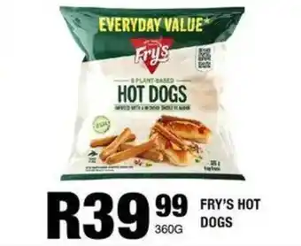 Take 'n Pay Fry's hot dogs offer