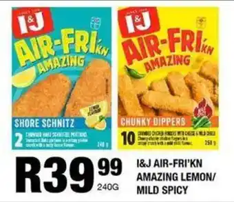 Take 'n Pay I&J air-fri'kn amazing lemon/ mild spicy offer